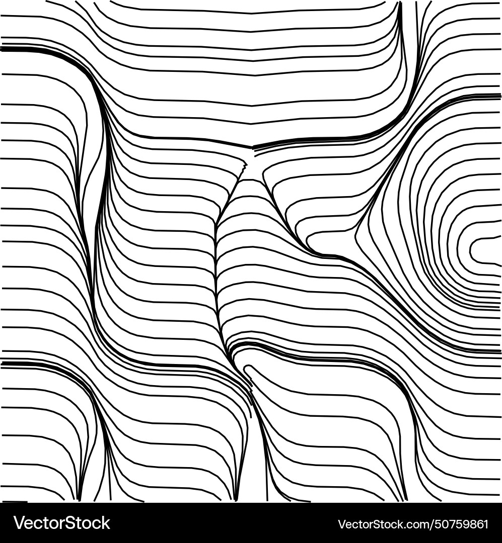 Abstract geometric pattern with radial Abstract geometric pattern with radial vector image
