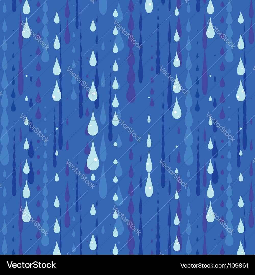 Raindrop Texture Pattern Vector Image
