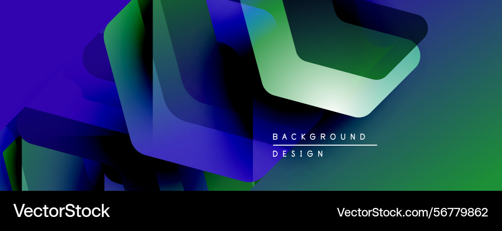 Abstract geometric shapes overlap creating Abstract geometric shapes overlap creating vector image