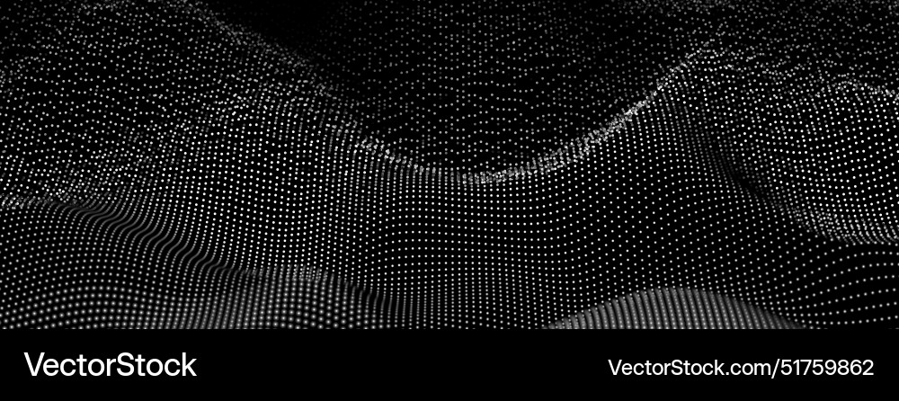 Wave pattern 3d glowing abstract digital Wave pattern 3d glowing abstract digital vector image