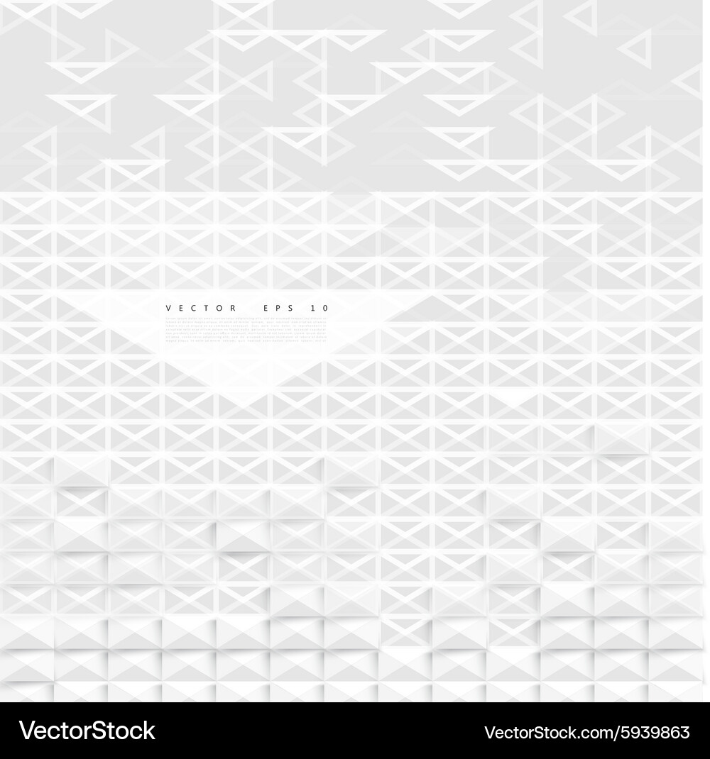 Abstract geometric shape from triangles Vector Image