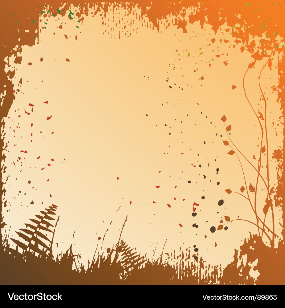 Autumn background Vector Image