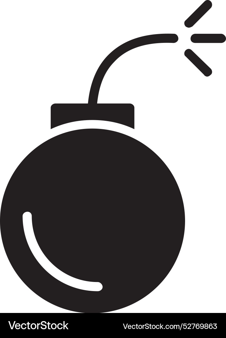 Exploion icon design Vector Image