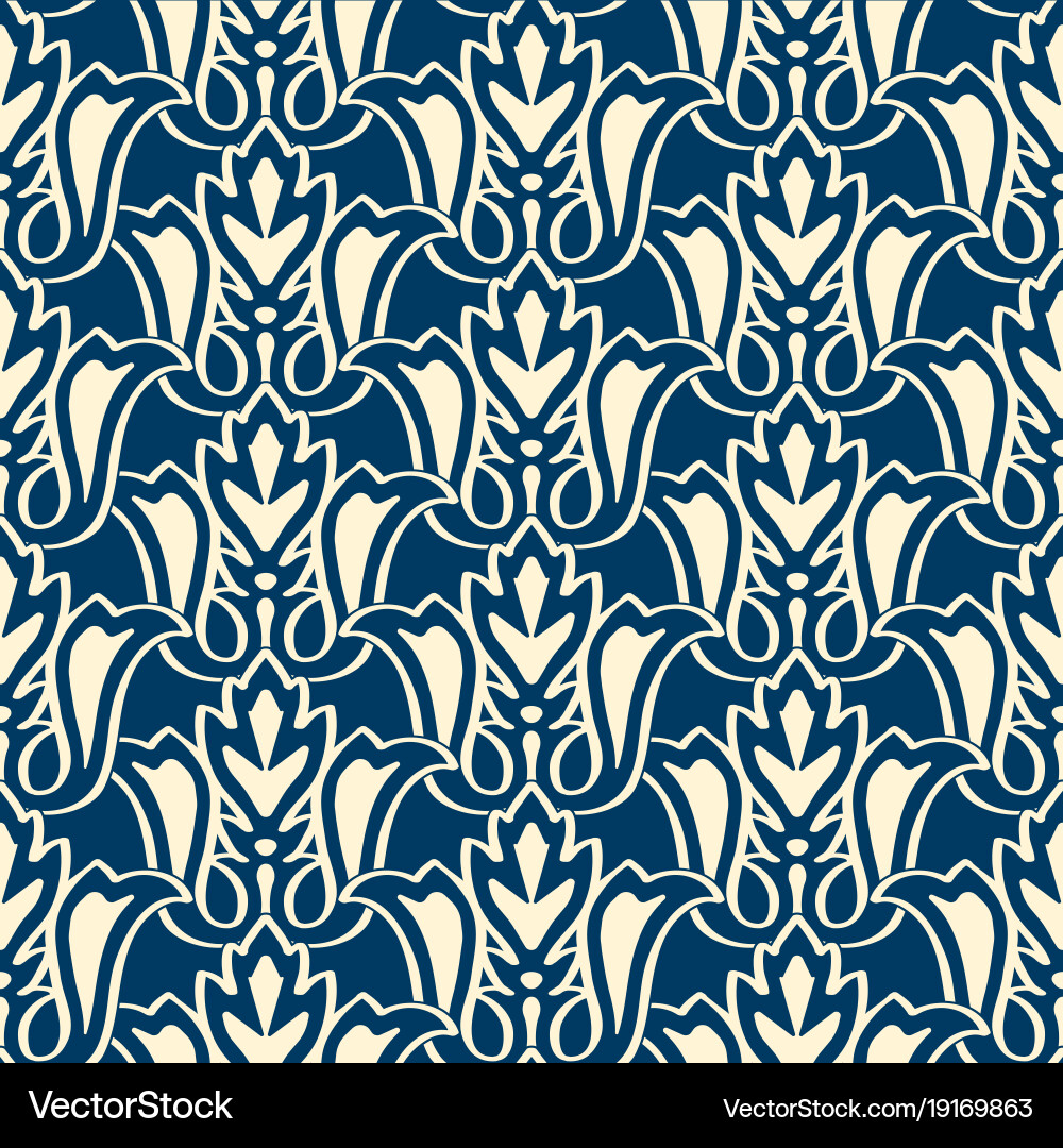 Monochrome minimalistic seamless pattern vector image