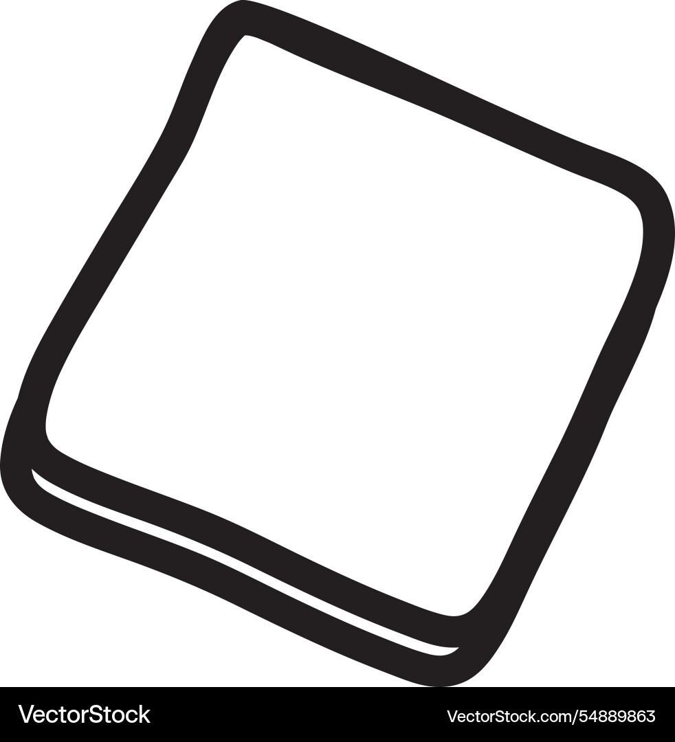 Notes paper sheets lined icon vector image