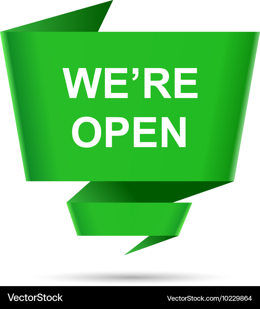 Speech bubble open design element sign symbol Vector Image