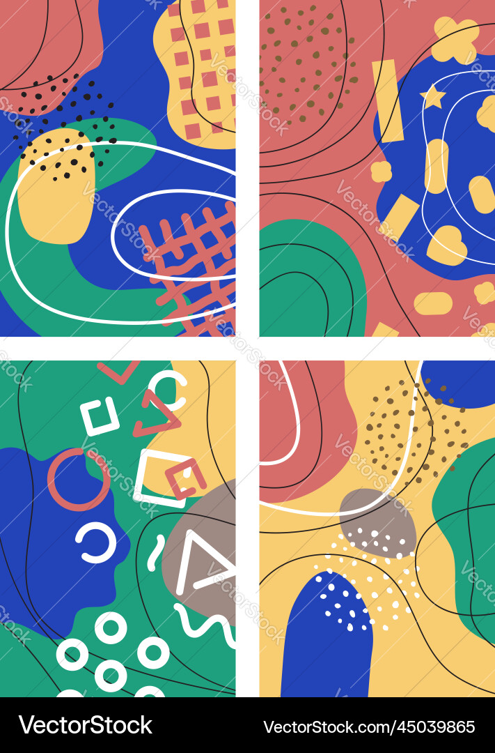 Geometric Abstract Pattern Background vector image