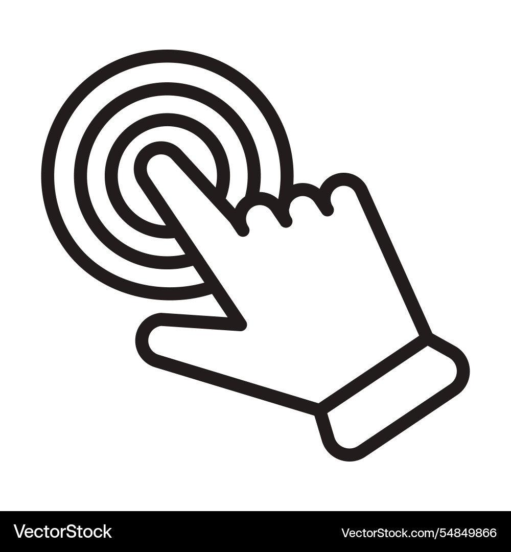 Click here line interface bar with cursor arrow Click here line interface bar with cursor arrow vector image