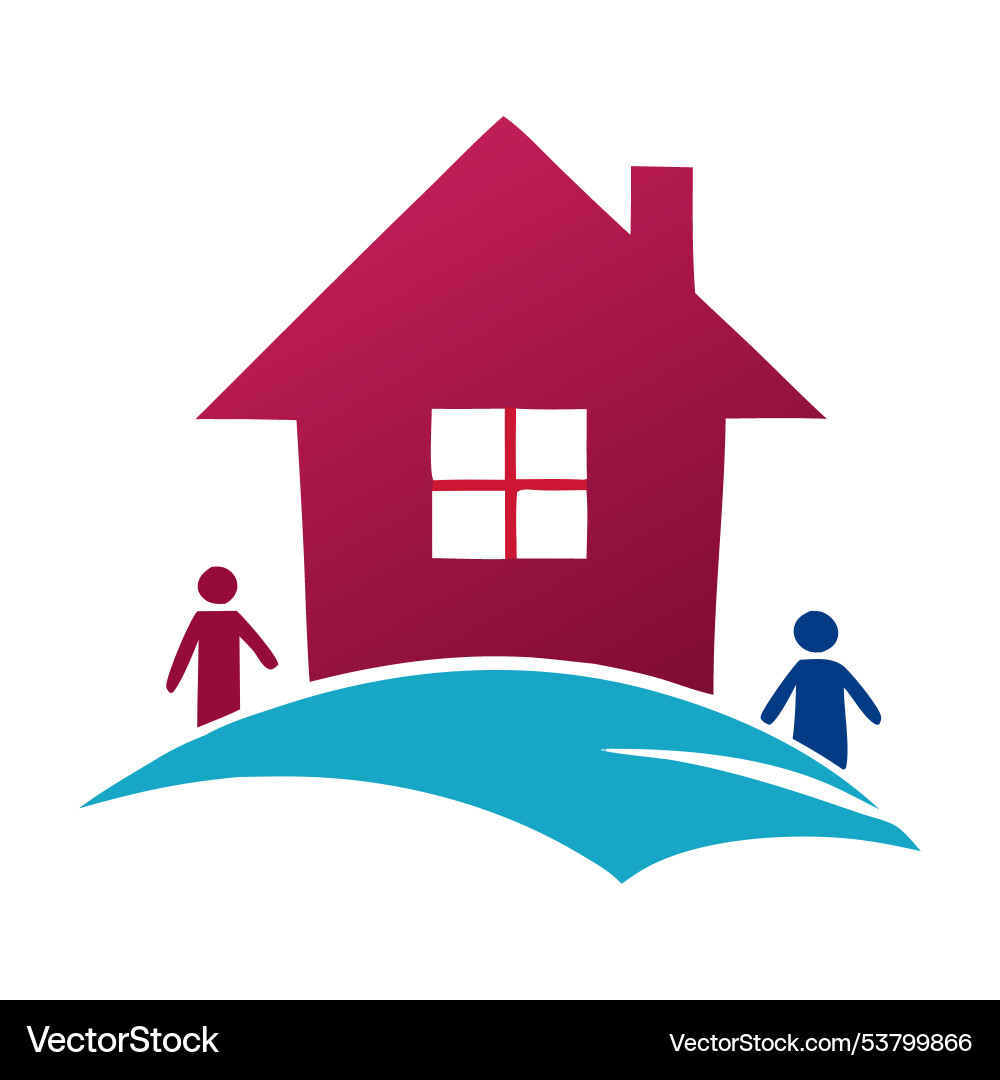 Global inclusive education logo Royalty Free Vector Image