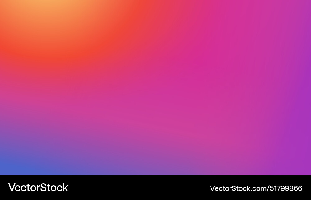 Smooth Gradient Color Background Vector Image