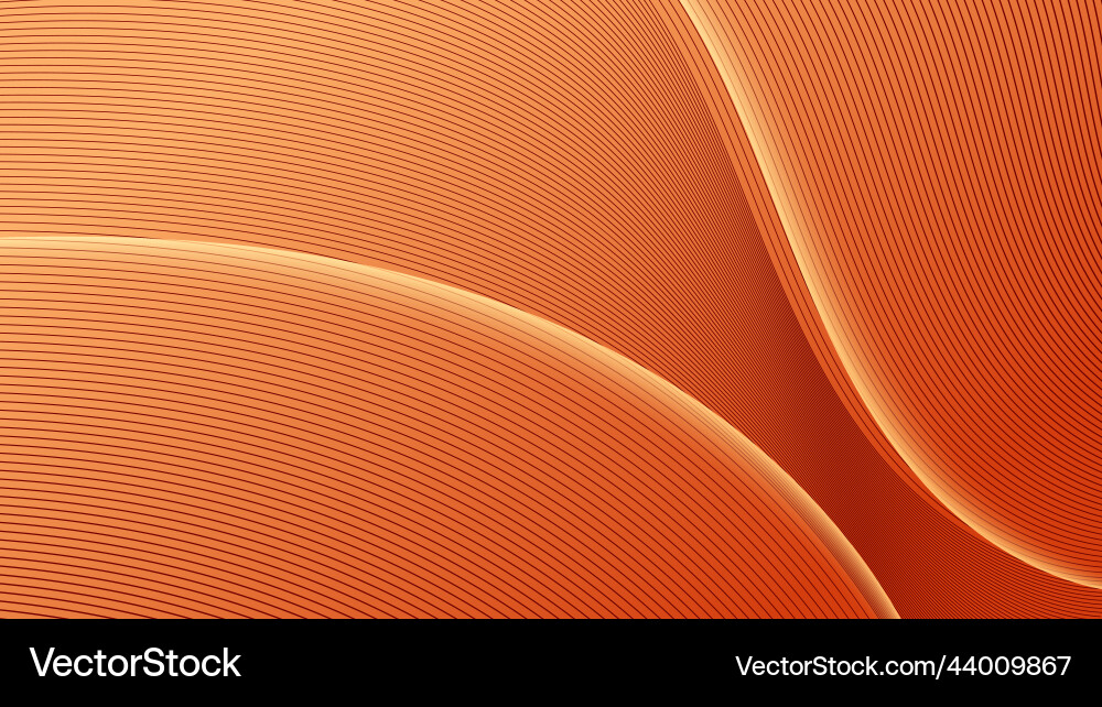 Abstract wave lines and shapes design on red Abstract wave lines and shapes design on red vector image