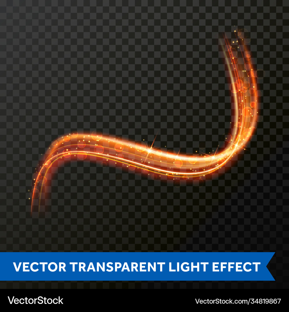 Light multi line tracing effect fire flare Light multi line tracing effect fire flare vector image