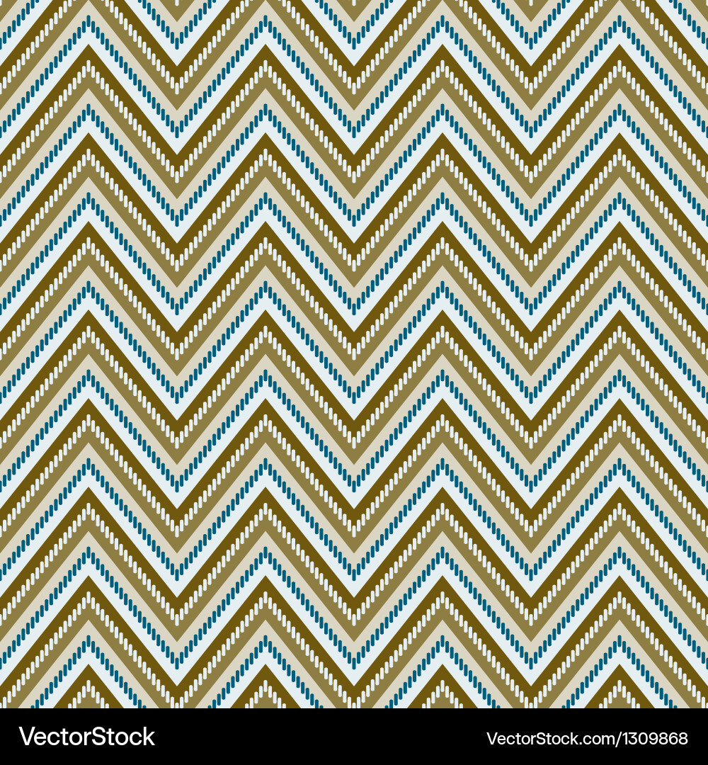 Diagonal Zigzag Pattern vector image