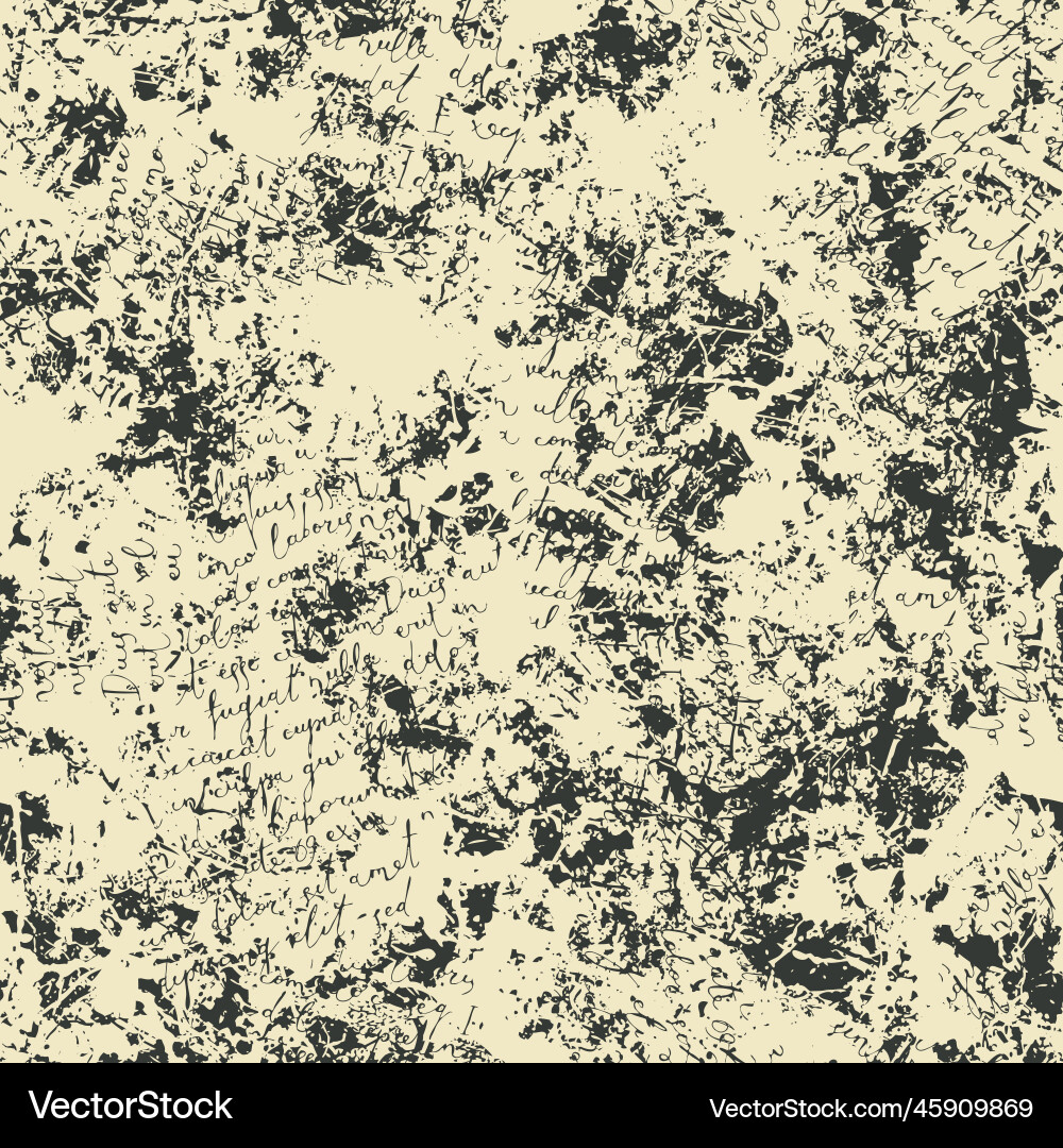 Grunge Newspaper Pattern vector image
