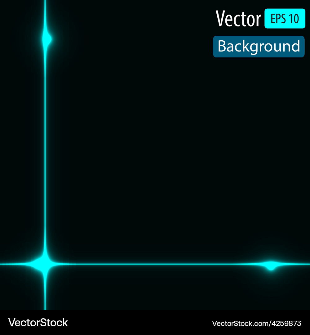 Dynamic background with bright lines Vector Image