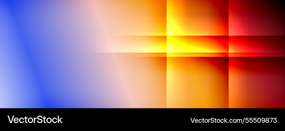 Dynamic shadow lines with gradient colors Vector Image