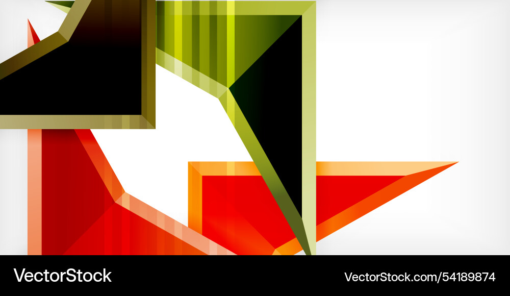 Abstract background color triangles and arrows Abstract background color triangles and arrows Vector Image