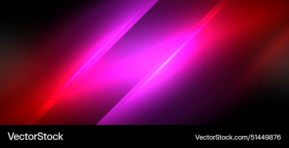 Neon dynamic diagonal light rays background Neon dynamic diagonal light rays background Vector Image
