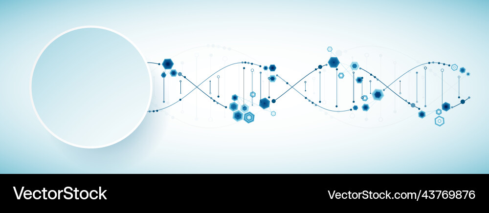 Science template abstract background with a 3d Science template abstract background with a 3d vector image