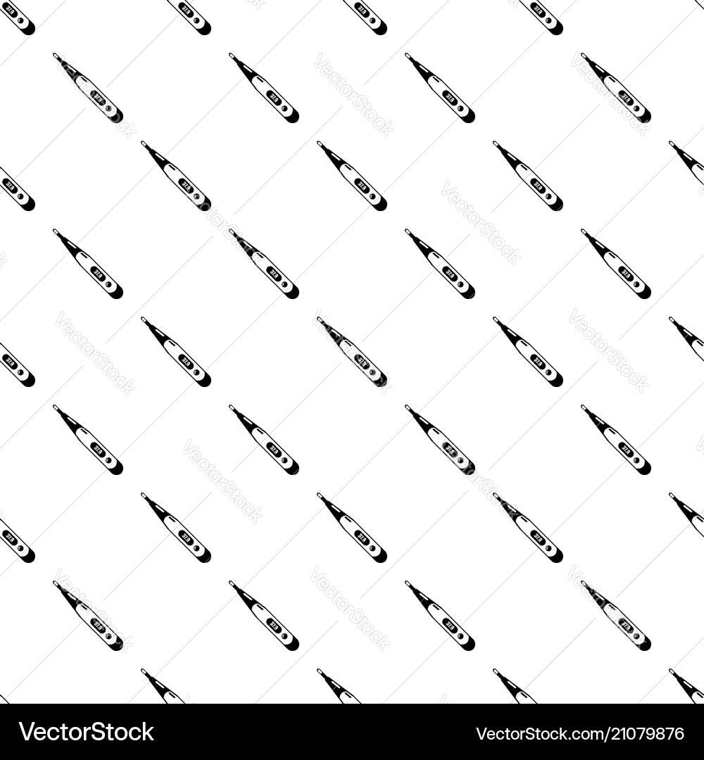 Thermometer icon simple style Thermometer icon simple style vector image