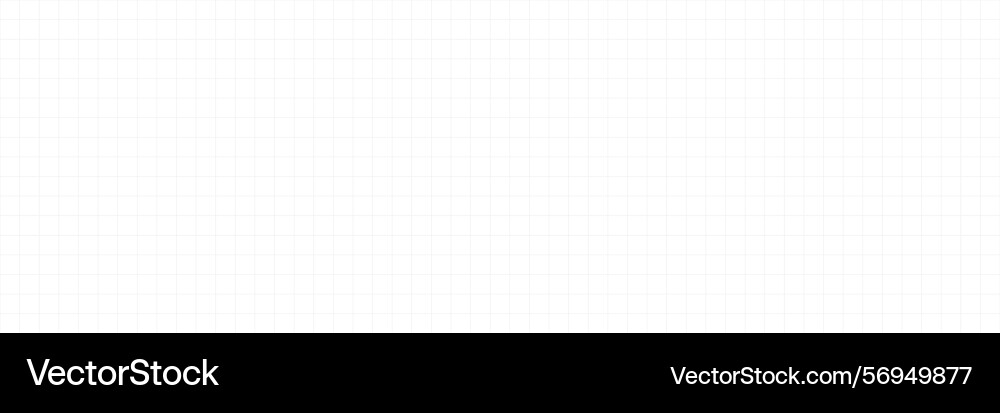 Minimal white grid background with soft lines Vector Image