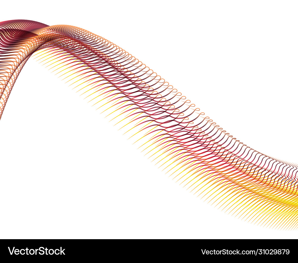 Abstract background blend wave line design Abstract background blend wave line design vector image