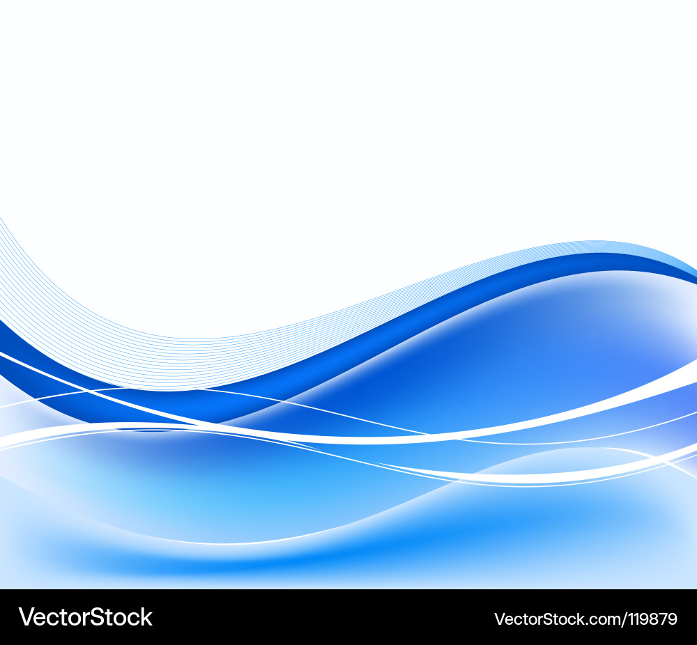 Dynamic Blue Gradient Background vector image