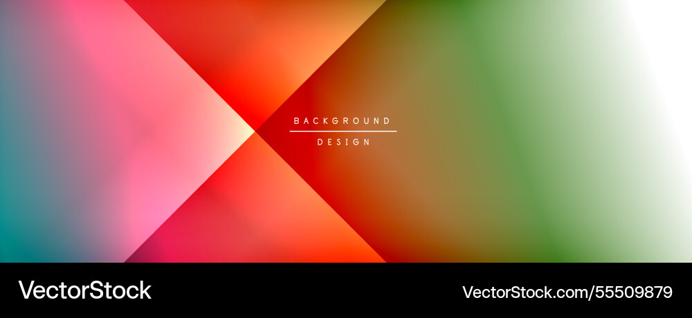 Dynamic shadow lines with gradient colors Vector Image
