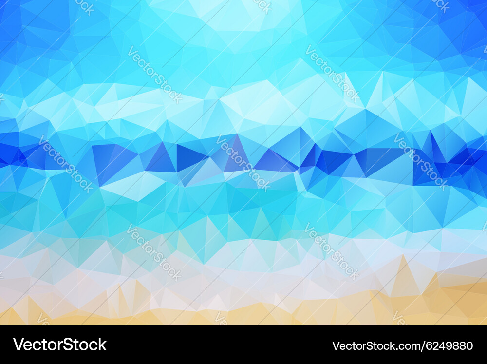 Abstrakt Polygon Hintergrund Vektorbild
