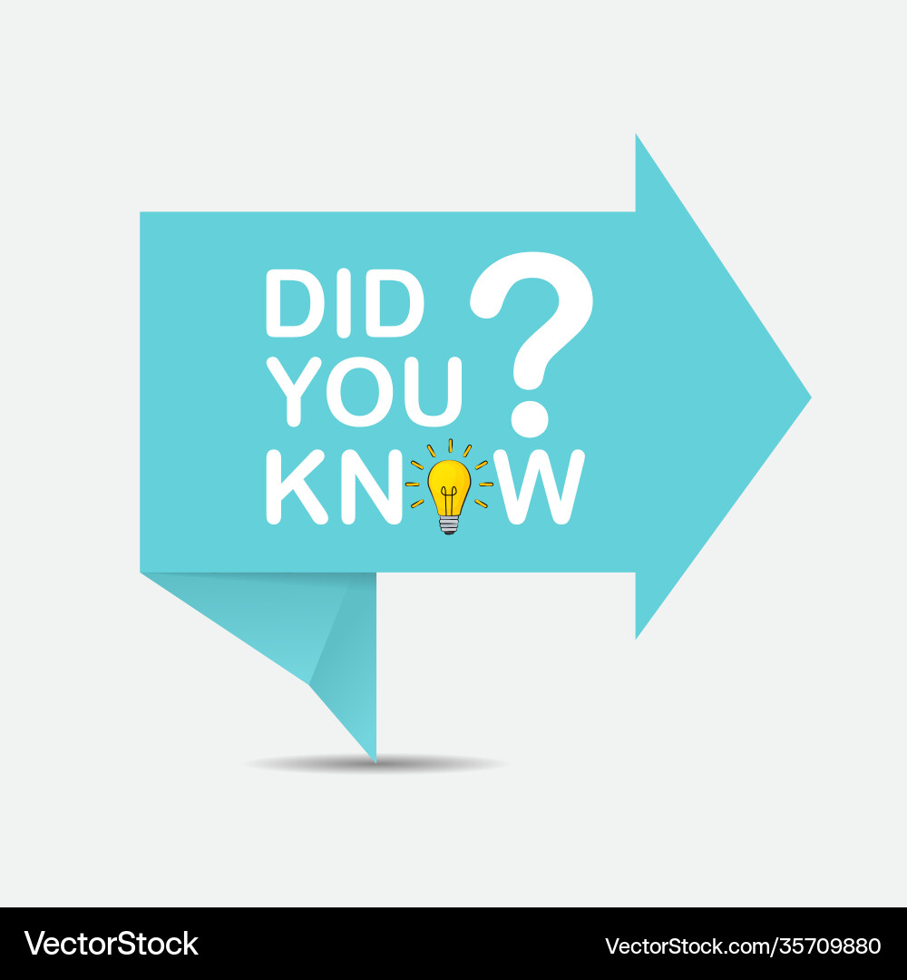 Speech Bubble with Idea Lightbulb vector image