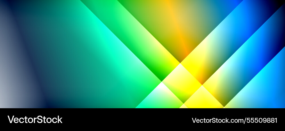 Dynamic shadow lines with gradient colors Vector Image