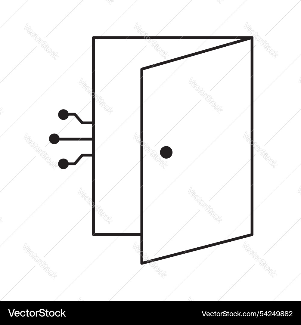 Ai-driven access gateway for digital security Vector Image