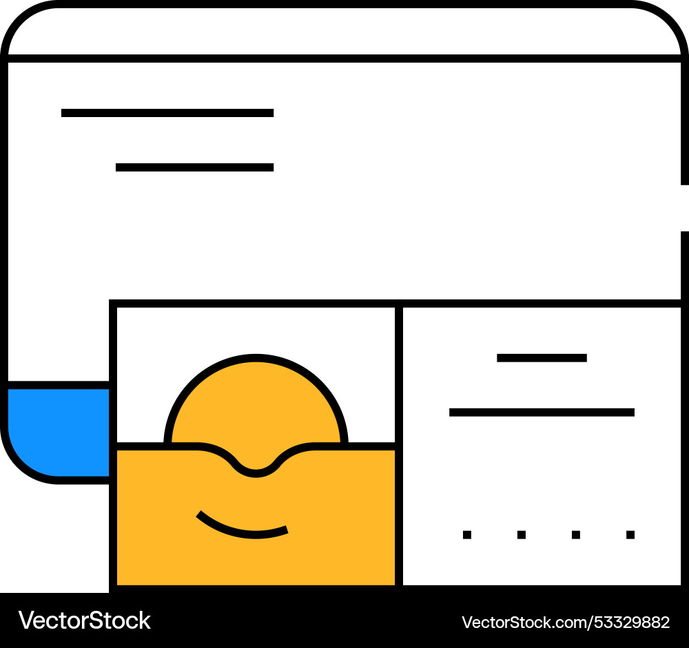 Disc with operating system icon color vector image