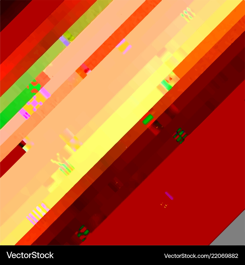 Glitch abstract background Vector Image
