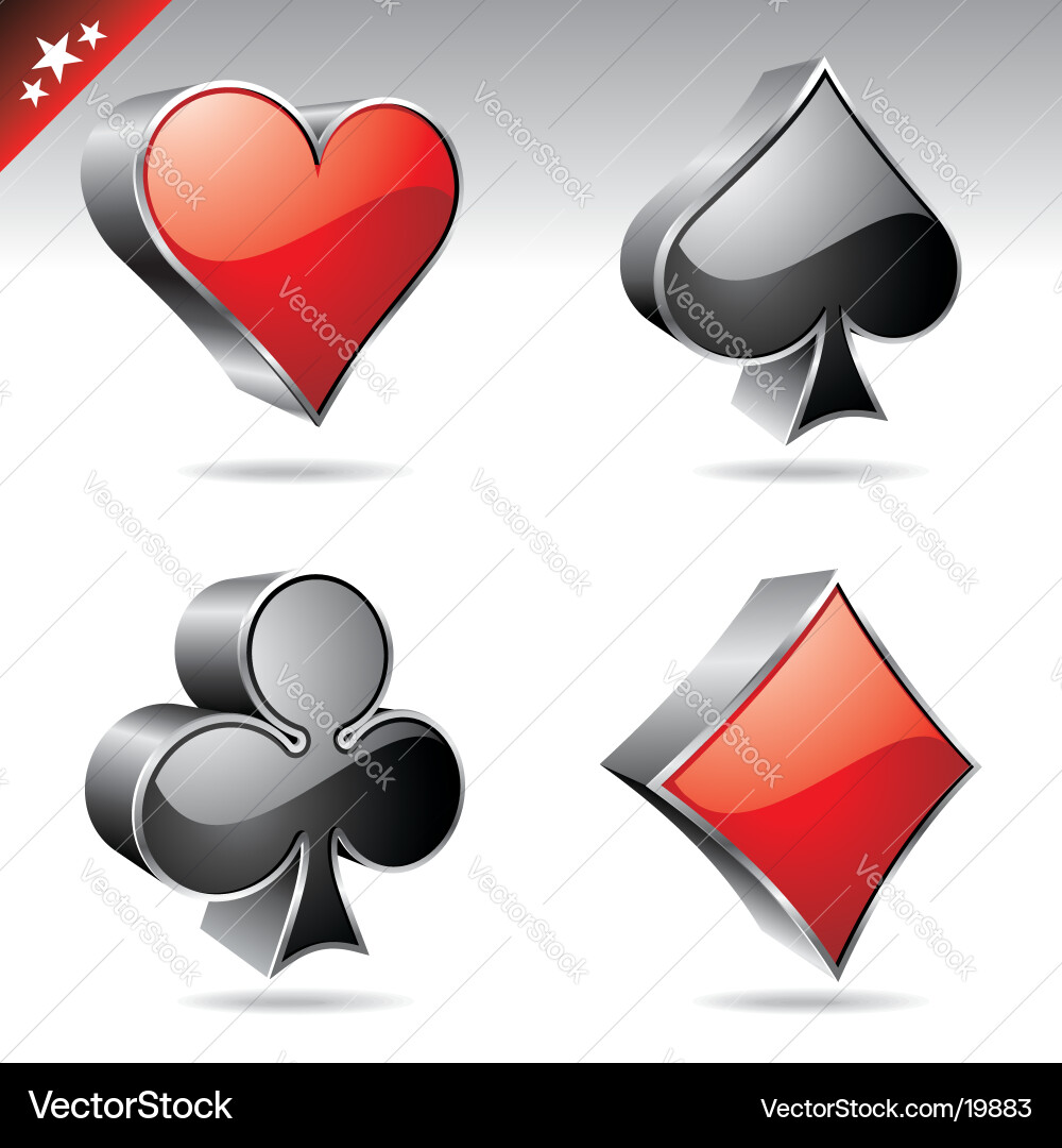 Card Game Collection Vector Image