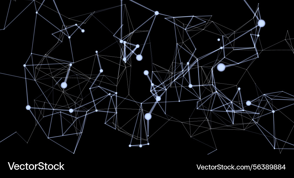 Abstract background with connecting dots and lines Abstract background with connecting dots and lines vector image