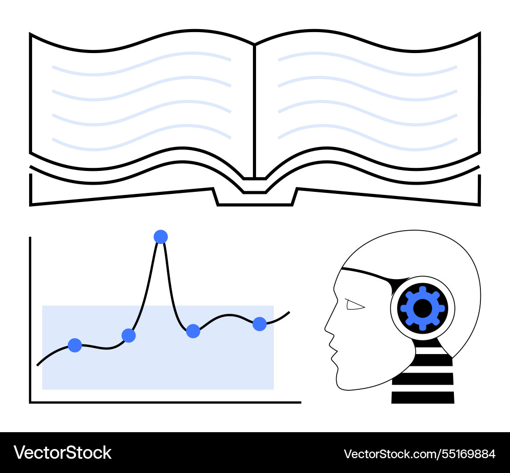 Integration of knowledge data and ai for future Integration of knowledge data and ai for future vector image