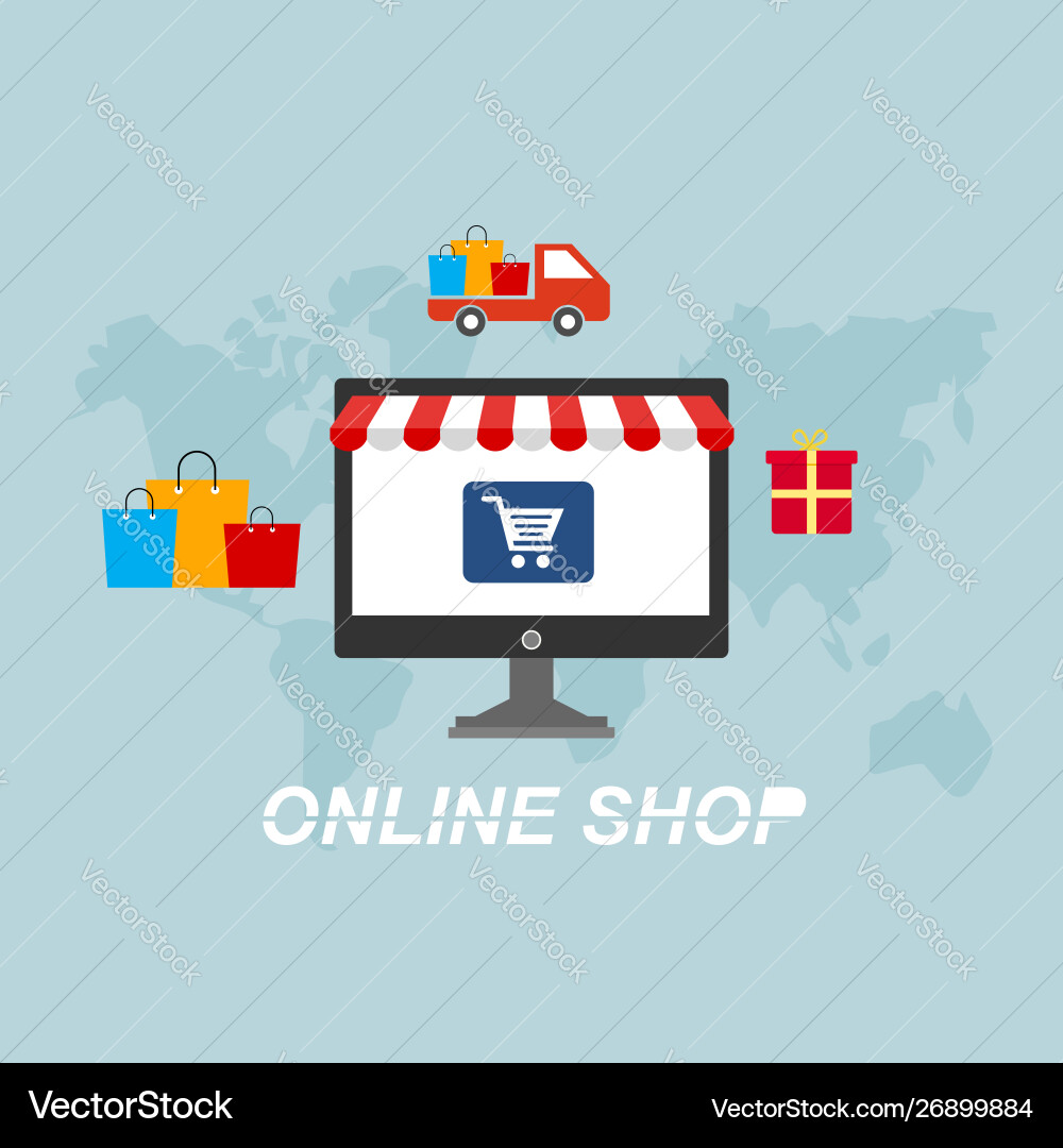 Modern flat design people and business concept Modern flat design people and business concept vector image