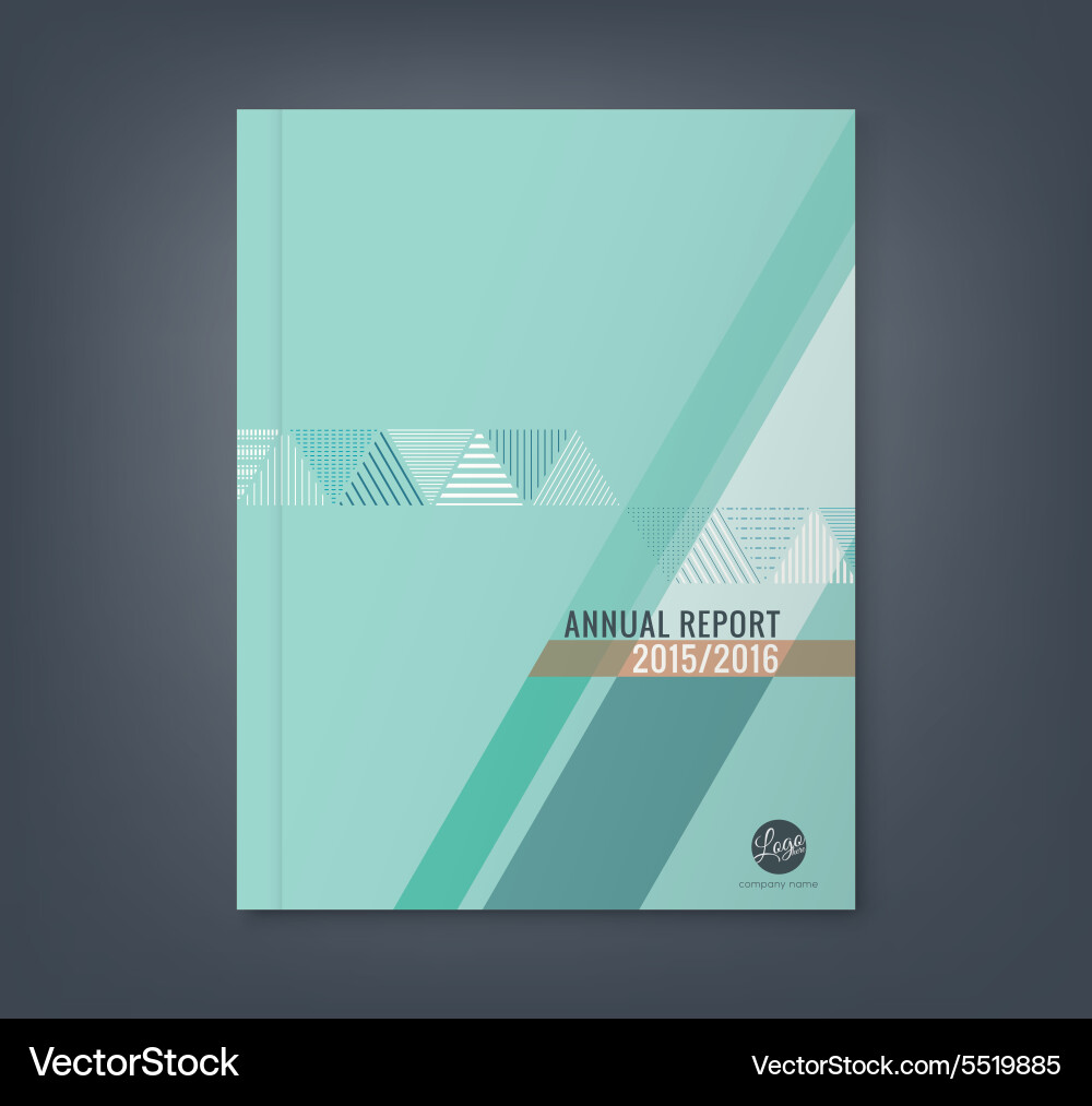 Abstract Triangles Stripe Background vector image