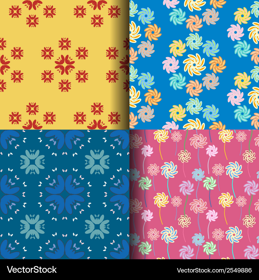 Abstract seamless pattern background Vector Image