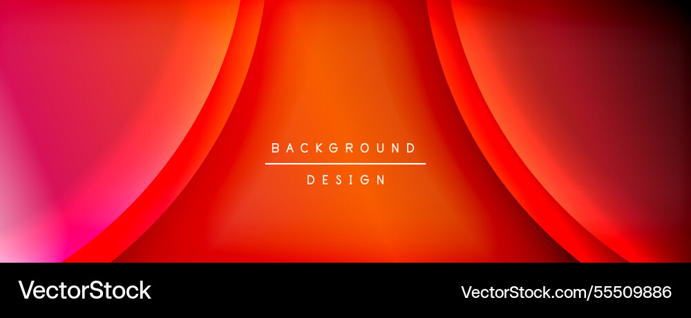 Bright rainbow style color gradient with curve Bright rainbow style color gradient with curve vector image