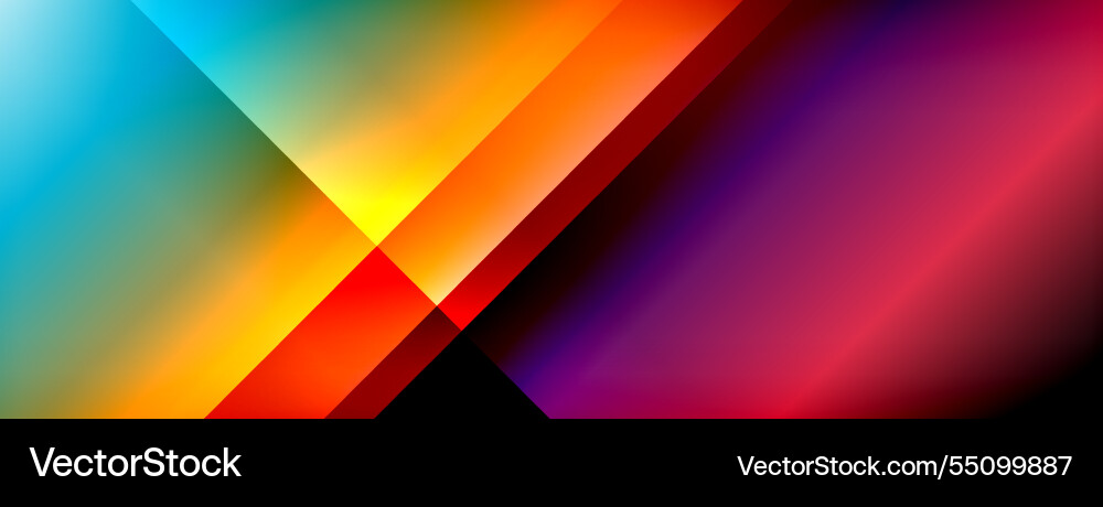 Colorful gradient with lines made of shadow Colorful gradient with lines made of shadow vector image