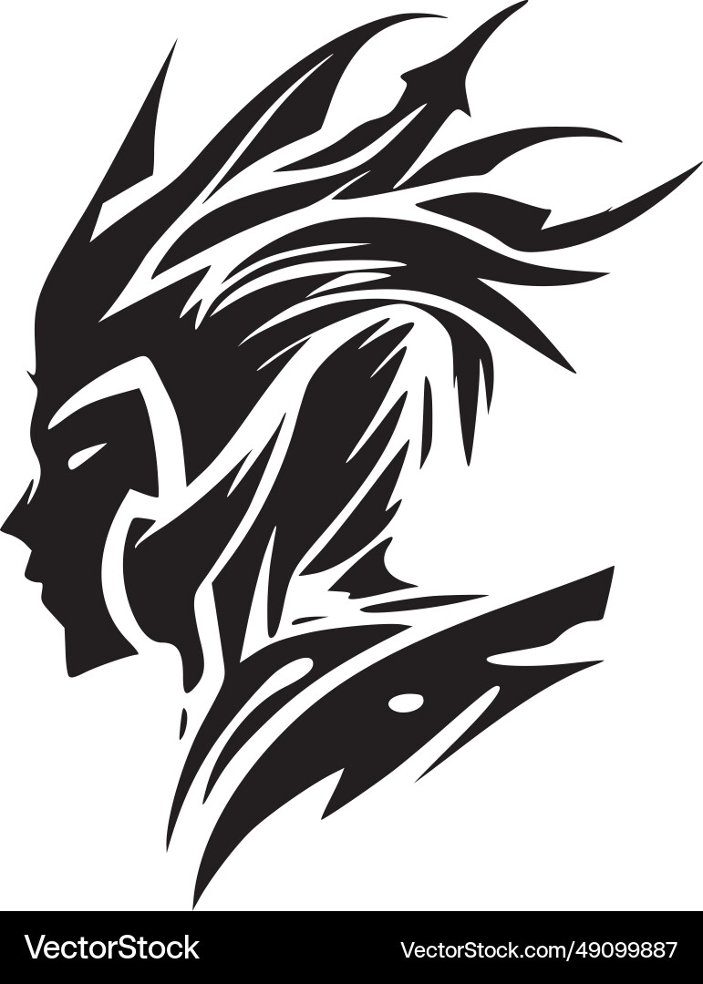Fantasy - minimalistisches und flaches Logo Fantasy - minimalistisches und flaches Logo vektorbild