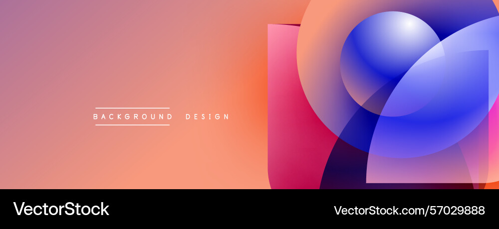 Abstract gradient background overlapping shapes Abstract gradient background overlapping shapes vector image