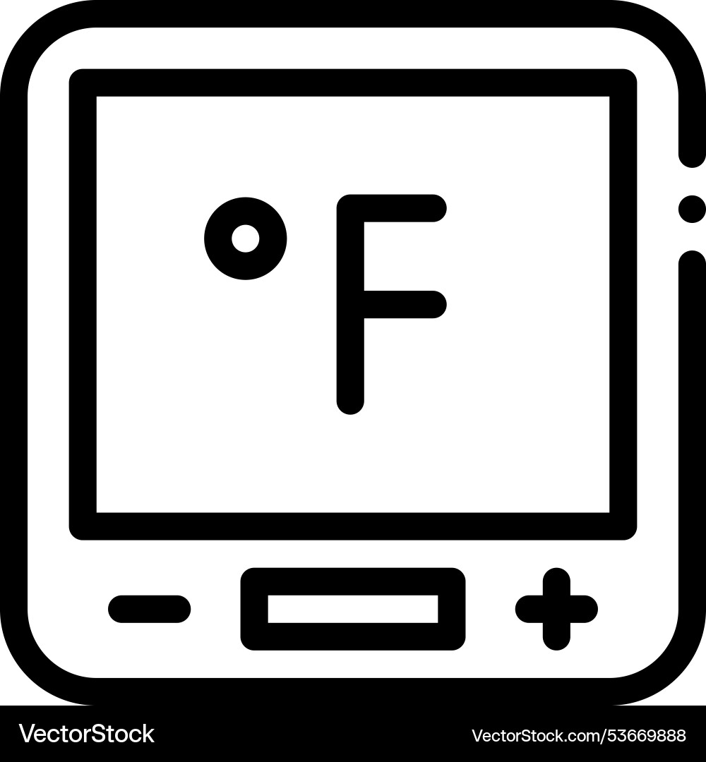 Fail icon thin linear style design isolated vector image