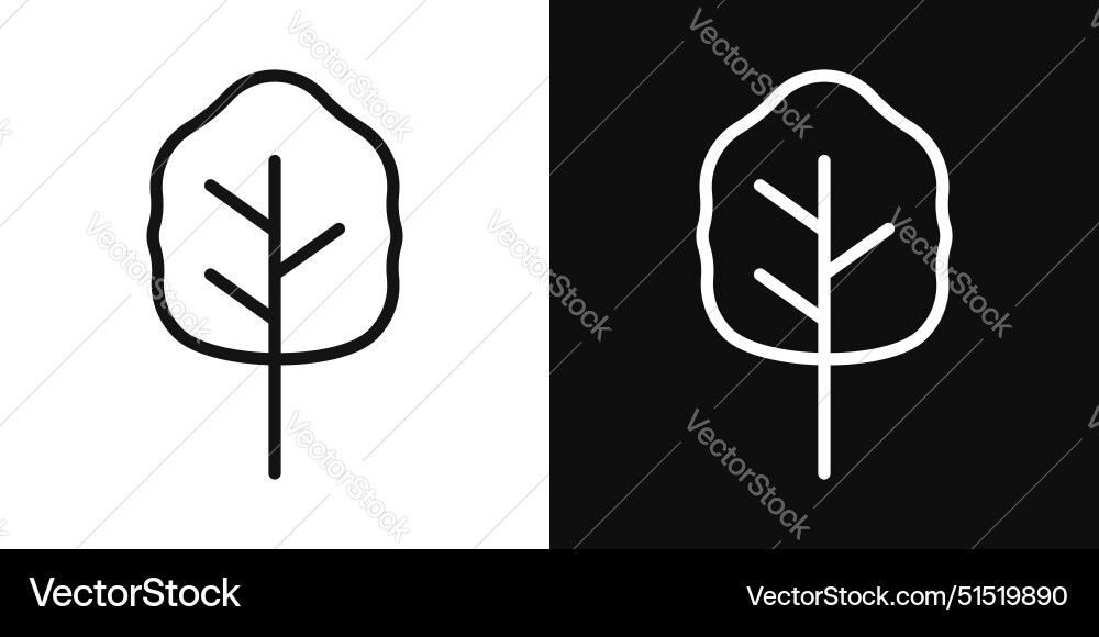 Tree free icon Royalty Free Vector Image - VectorStock