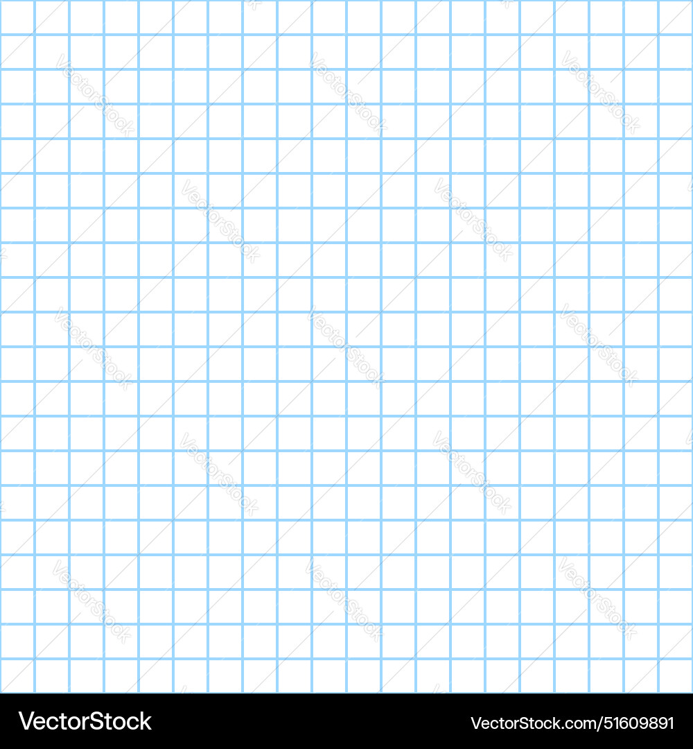 Seamless Graph Paper Pattern vector image