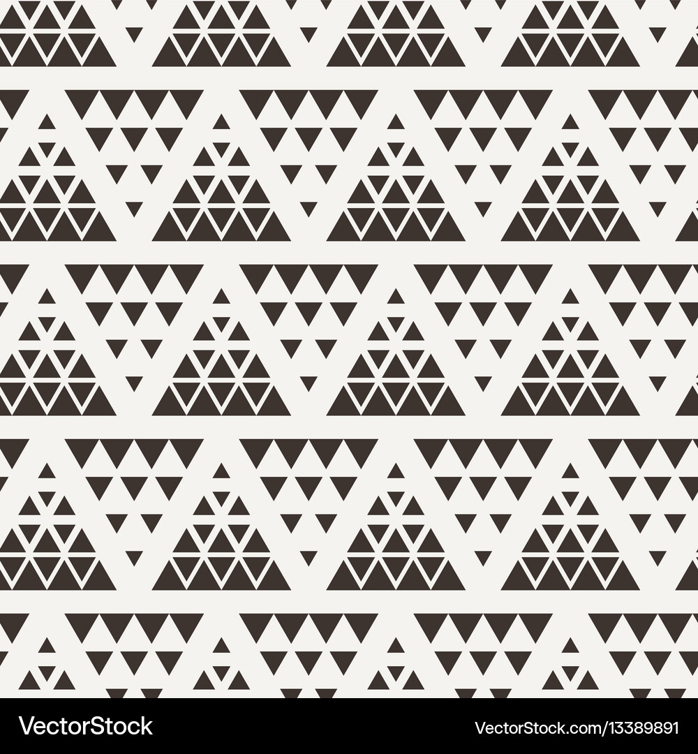 Seamless triangle halftone gradient pattern Vector Image