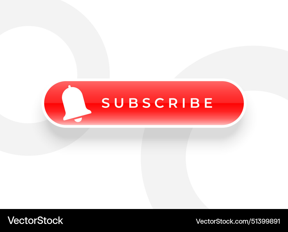 Share and subscribe button for social media app Vector Image