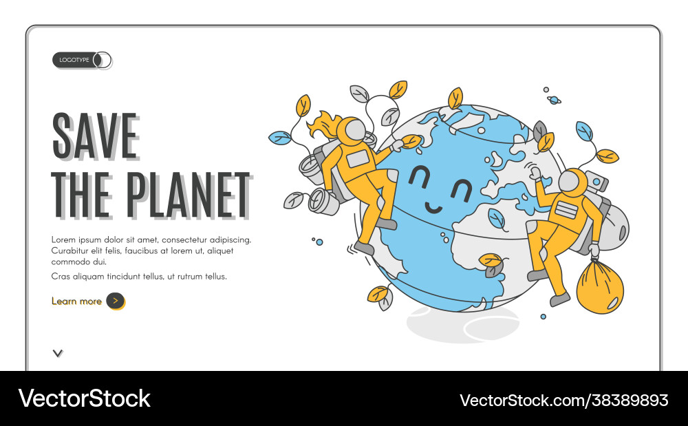 Planet Erde Tag Fest Landung Planet Erde Tag Fest Landung vektorbild